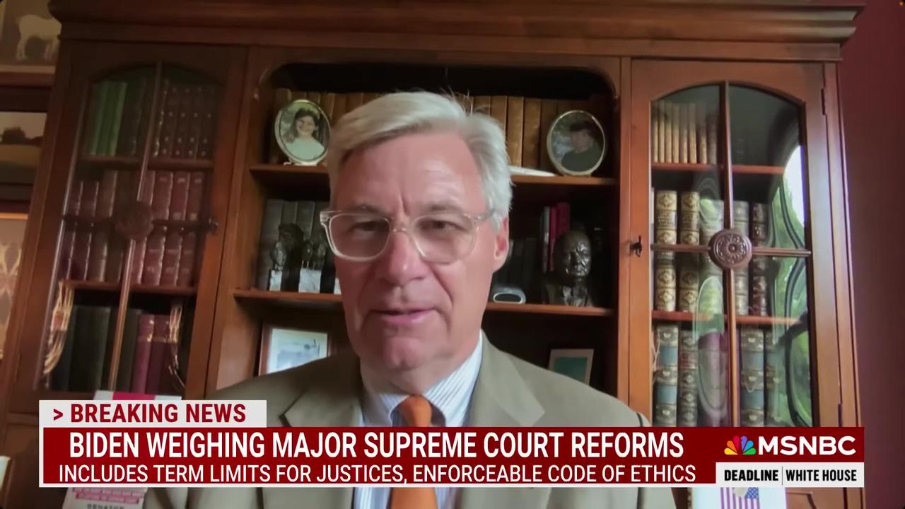 ‘Things unthinkable years ago are extremely necessary’: Reaction to Biden’s Supreme Court reforms