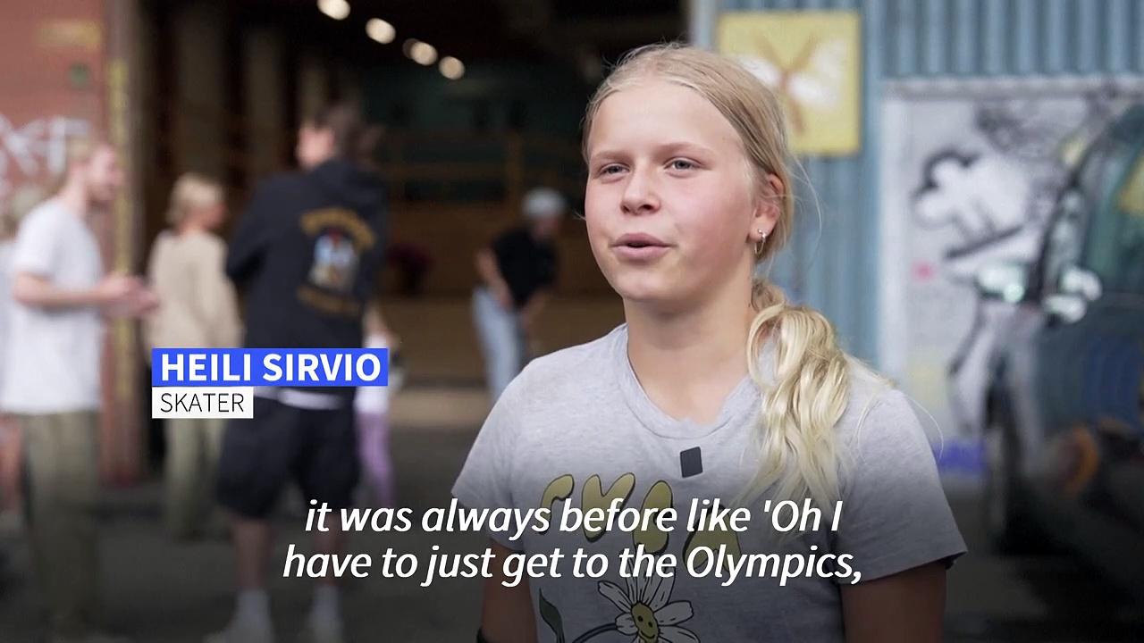 Meet Finland's globetrotting teen skater who's heading to the Olympics