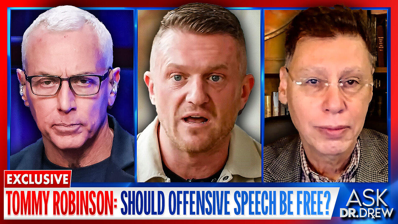 Tommy Robinson: UK Activist Banned, Sued, Jailed. Should Offensive Speech Be Free... Or Where Do We Draw The Line? – Ask Dr. D