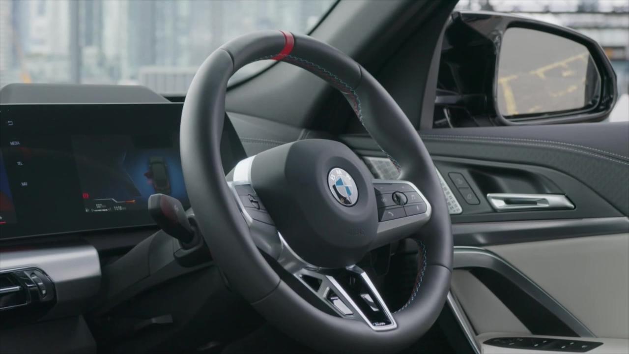 BMW X2 M35i Interior Design in Frozen Grey