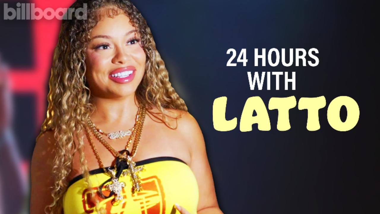 Spend 24 Hours With Latto | Billboard Cover