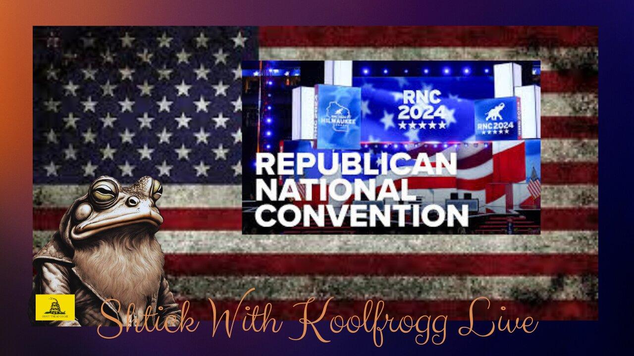 Shtick With Koolfrogg Live - Ask to Join - Vice President Harris Campaigns in Fayetteville, North Carolina - RNC 2024, Day 4 -