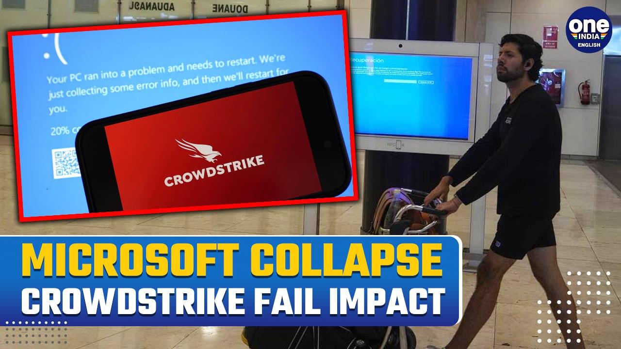 Global IT Outage: CrowdStrike Update Causes Widespread Disruption & BSOD Issues| Oneindia News