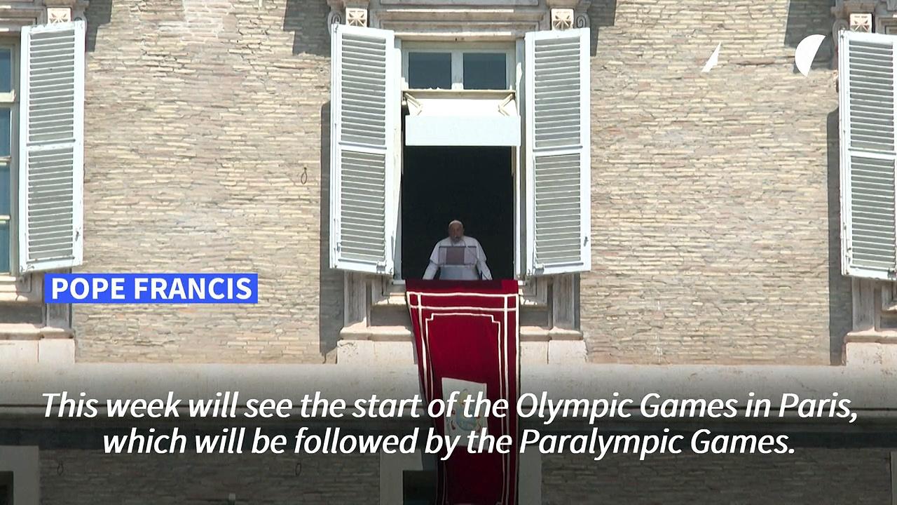 Pope Francis hopes Olympics are chance for ‘truce in wars’