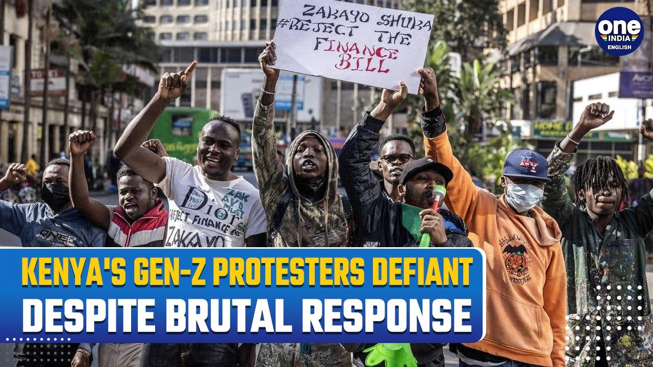 Kenya Protests: Kenyans’ Gen-Z Movement Stays Defiant Over Tax Bill Protests | Watch