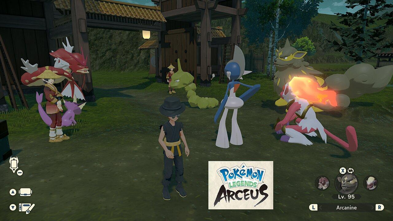 Pokemon Legends Arceus Hunt for Alpha Shinies