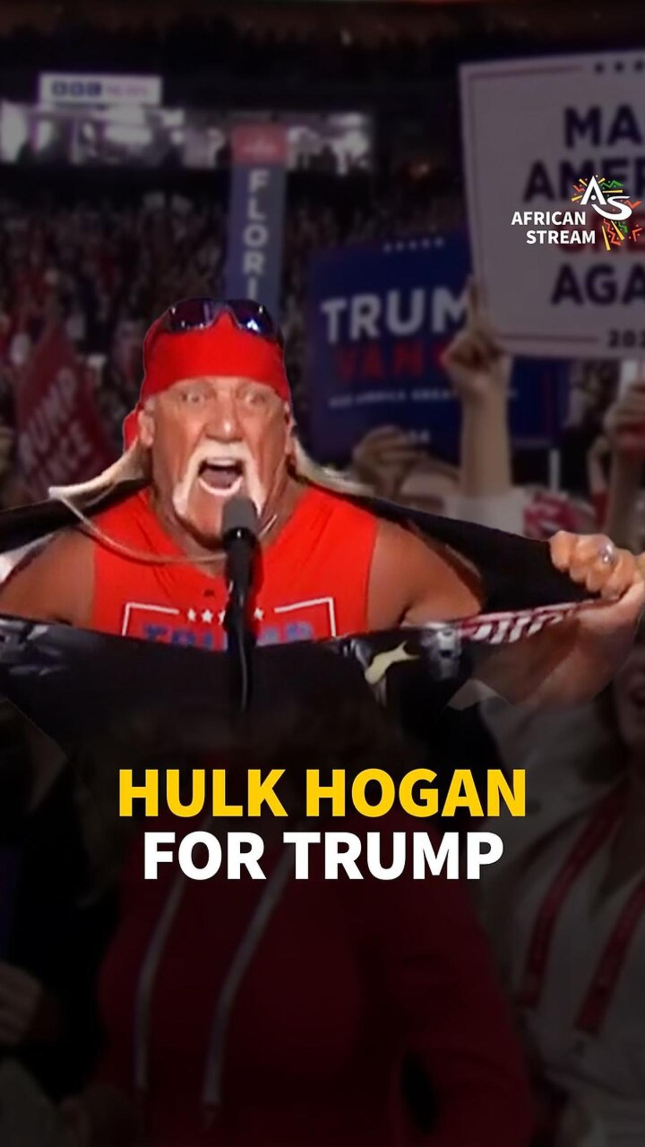 HULK HOGAN FOR TRUMP