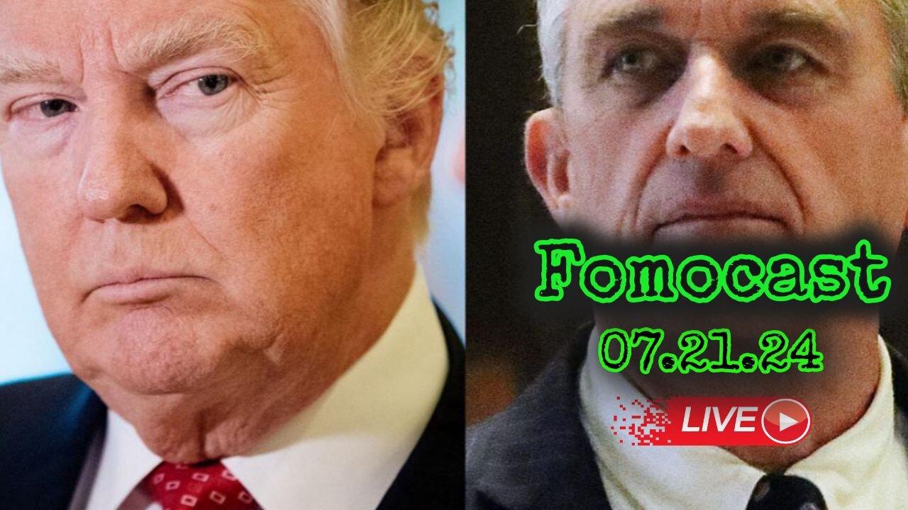 🎙️ Fomocast 07.21.24: Biden Bows Out | RFK Jr. vs. Trump Showdown? 🇺🇸🔍