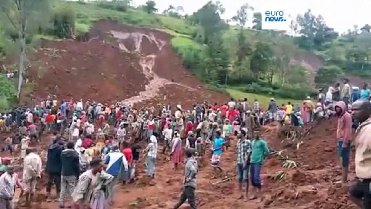 At least 146 killed in mudslides in southern Ethiopia