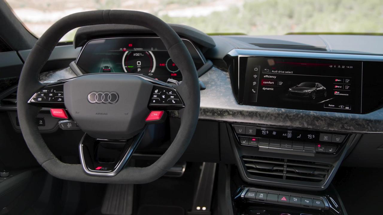 Audi RS e-tron GT performance Interior Design