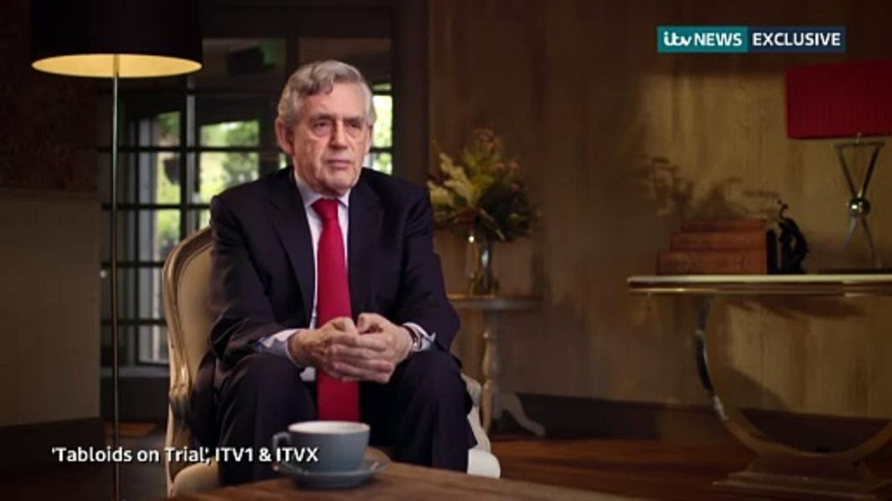 Gordon Brown recalls being targeted by hackers