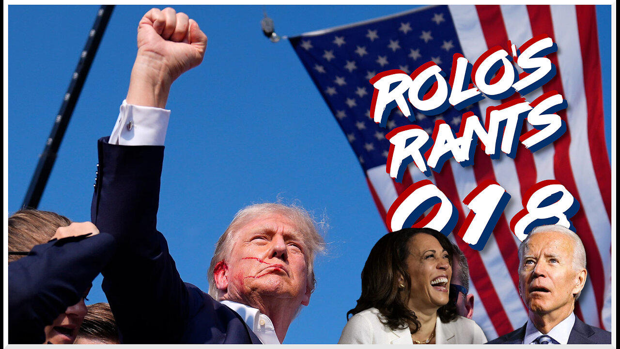 Rolo's Rants 018 | Biden Out, Kamala Snubbed by Dem Leaders? Trump Assassination Attempt Updates