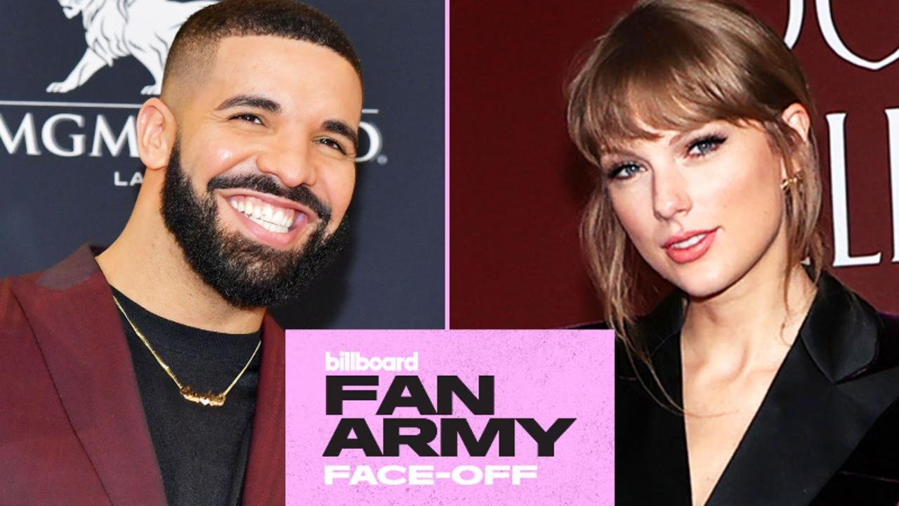 Taylor Swift’s Swifties VS Drake's Team Drizzy In Billboard's Fan Army Face-Off | Billboard News