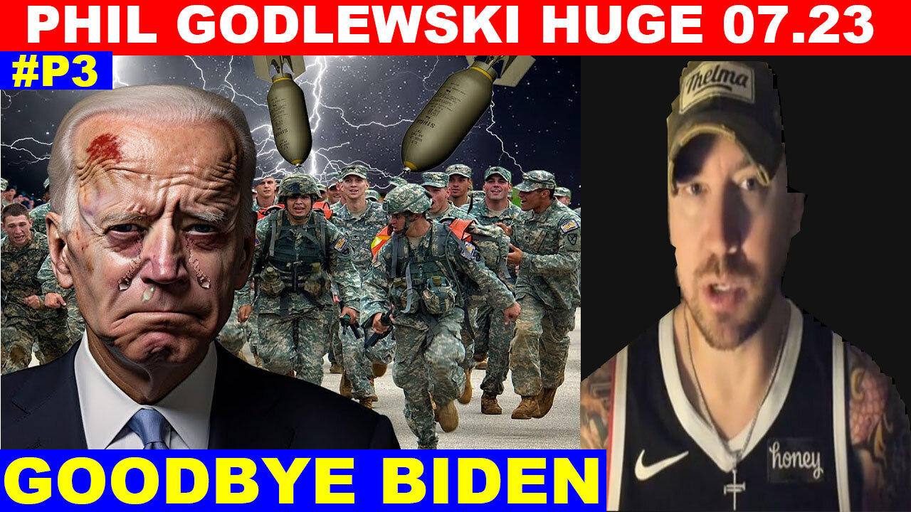 Phil Godlewski Bombshell 07/23/2024 🔴 BIDEN OUT 🔴 Juan O Savin 🔴 Benjamin Fulford # Part 5