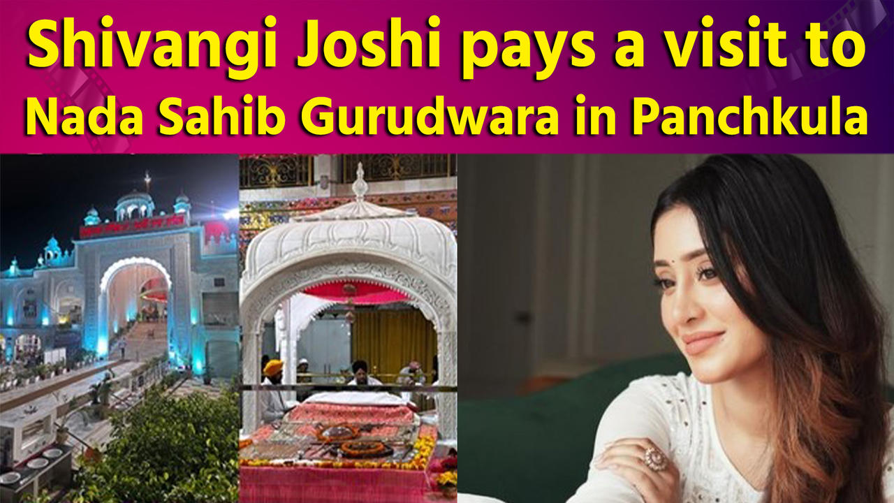 Shivangi Joshi takes time off from work, visits Nada Sahib Gurudwara in Panchkula