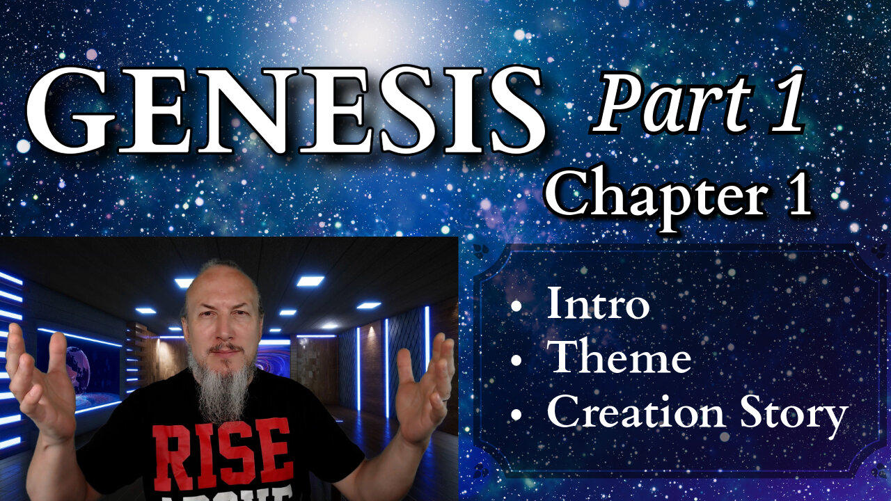 Genesis Chapter 1 (Part 1) Book Theme, Creation Story