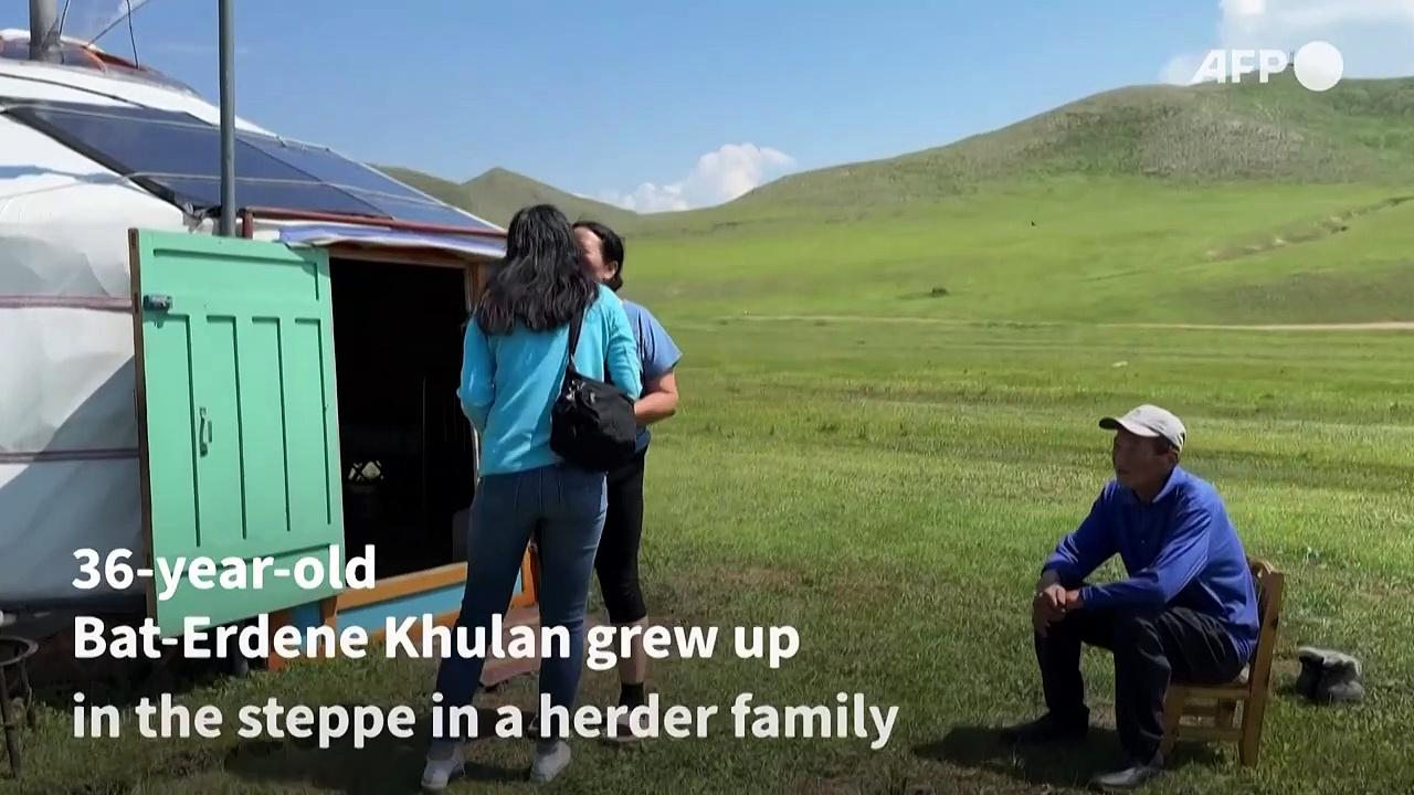 Young Mongolians straddle rural, urban divide