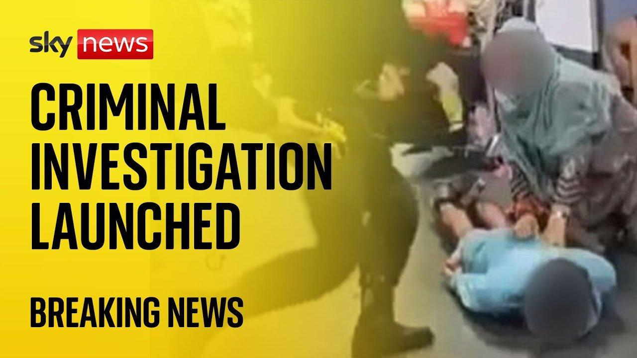 BREAKING: Criminal investigation launched into officer filmed kicking man in head|News Empire ✅