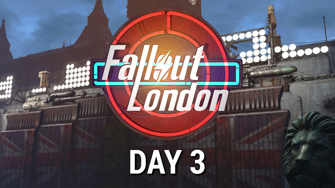 Fallout London Day 3 | 100% Run Livestream
