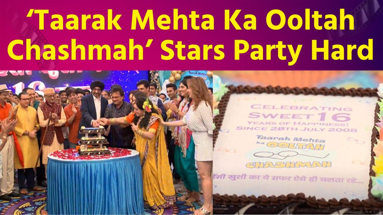 'Taarak Mehta Ka Ooltah Chashmah' completes 16 years, old stars also spotted at the party