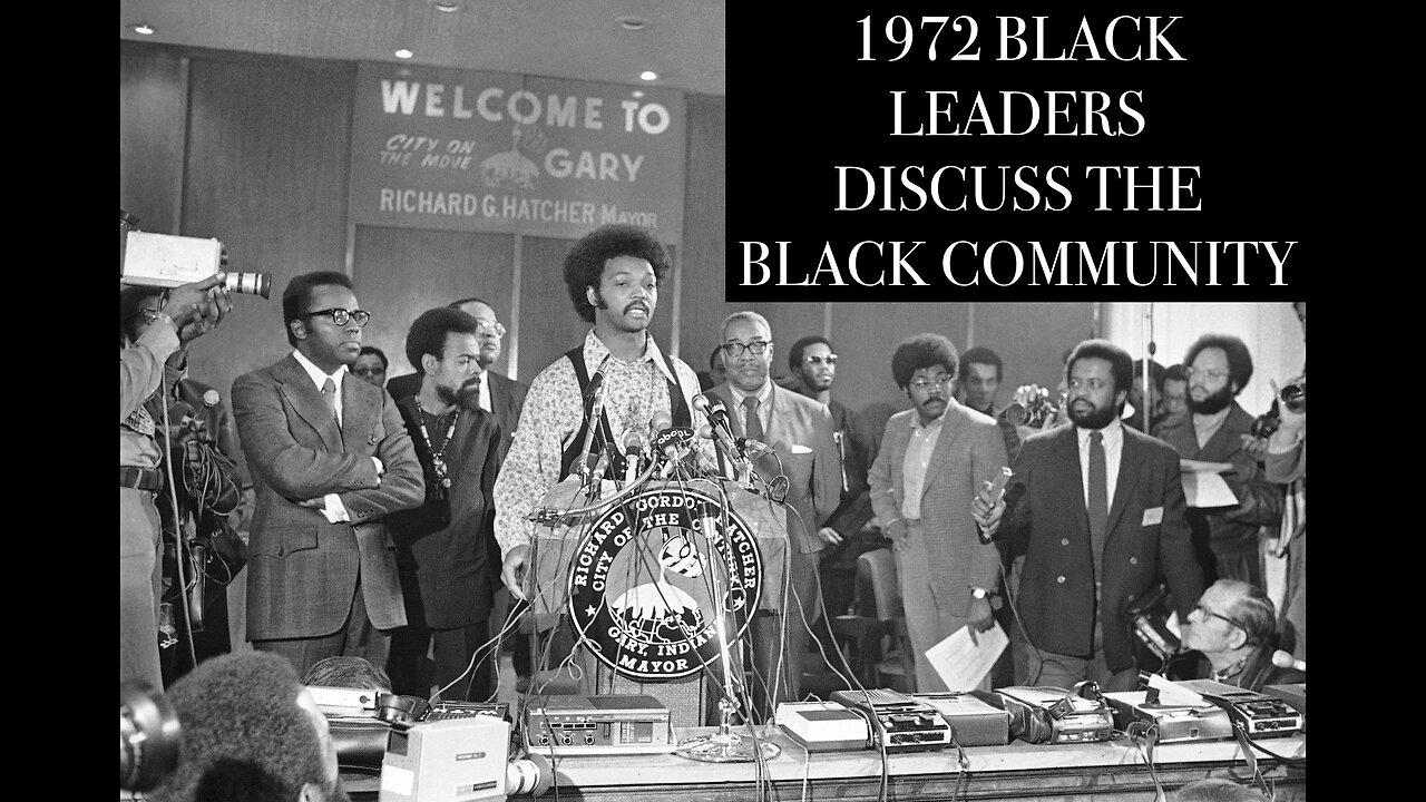 1972 BLACK LEADERS DISCUSS THE BLACK COMMUNITY IN GARY, INDIANA | DOCUMENTARY REVIEW