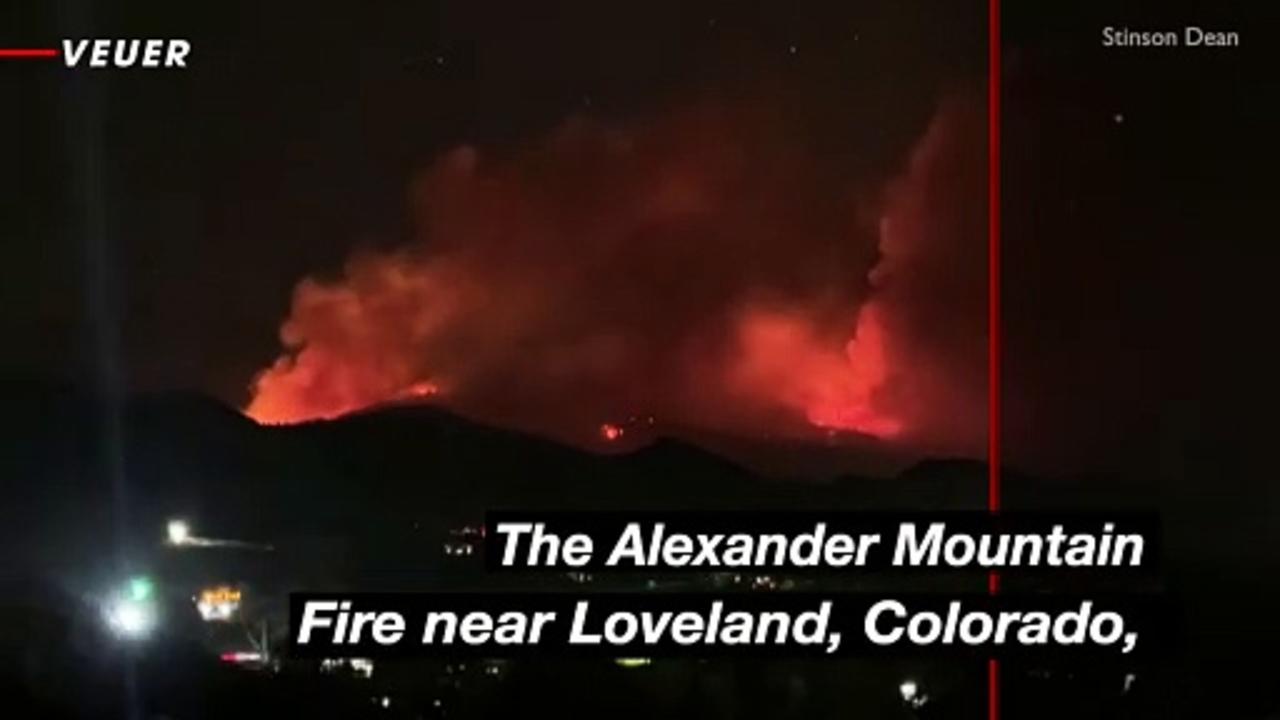 Alexander Mountain Fire Burns 950 Acres Near Loveland, 0% Contained