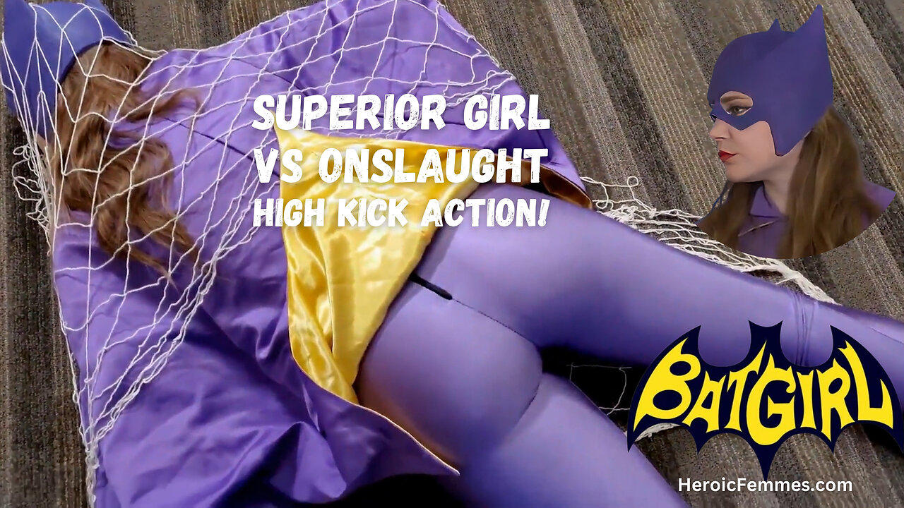 Batgirl Suffers Night of Sleepy Defeats Electro Knocked Out 4K HD