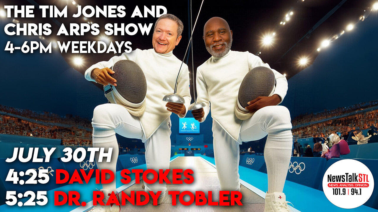 The Tim Jones and Chris Arps Show 07.30.2024 David Stokes | Bill Eigel | Dr. Randy Tobler