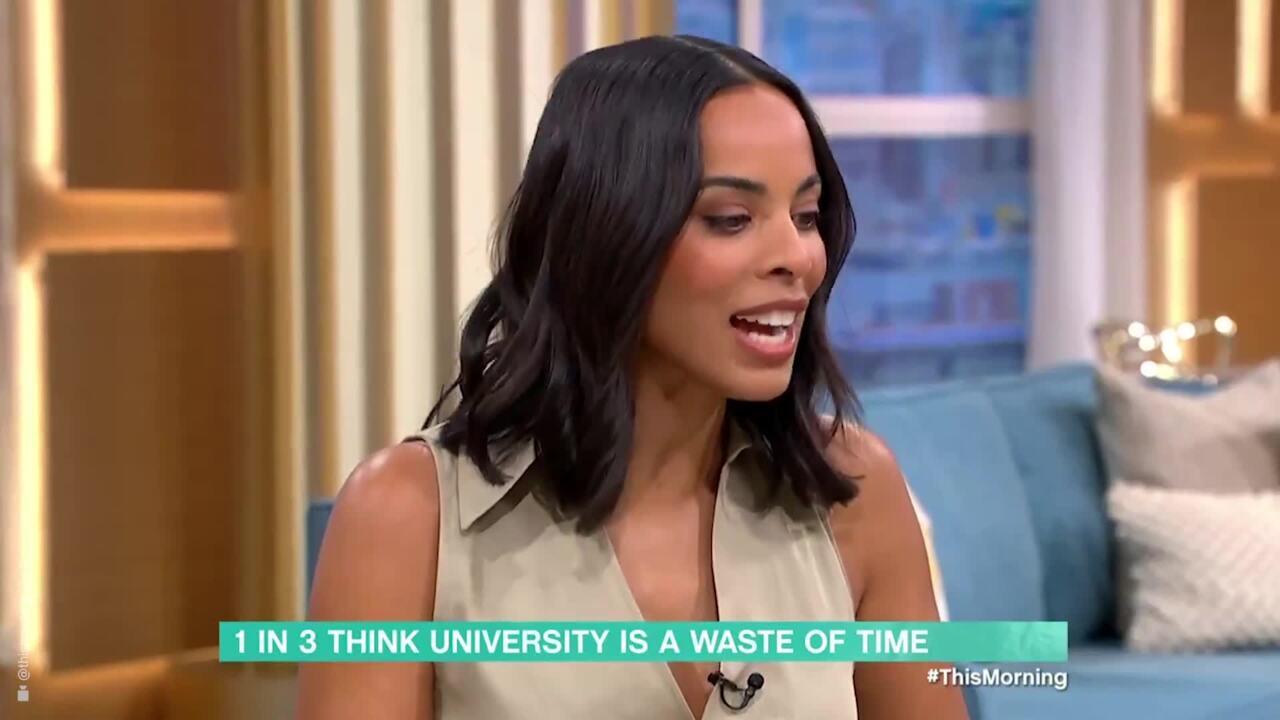 Rochelle Humes felt like a 'failure' for not going to university