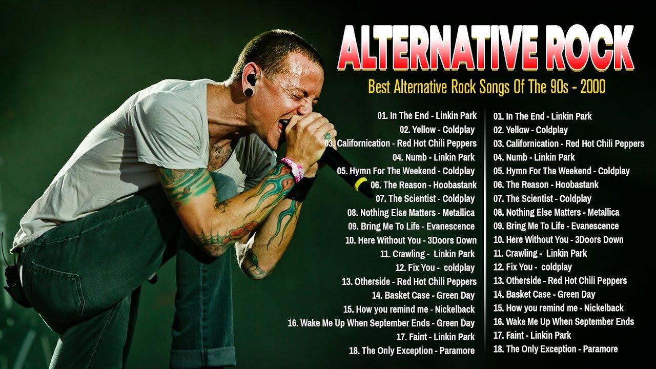 Alternative Rock Greatest Hits🔥Linkin Park, Evanescence, Metallica, Nickelback, Green Day, Coldplay