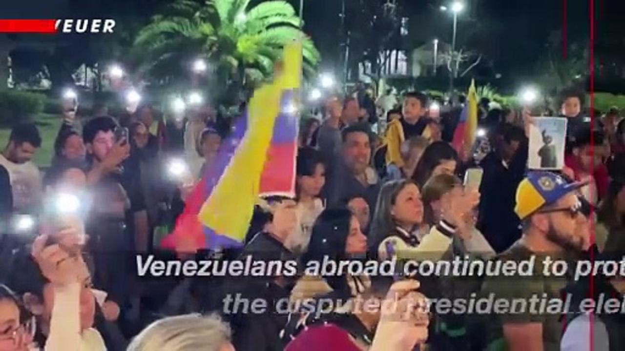 Venezuelans Rally Over Disputed Election Result