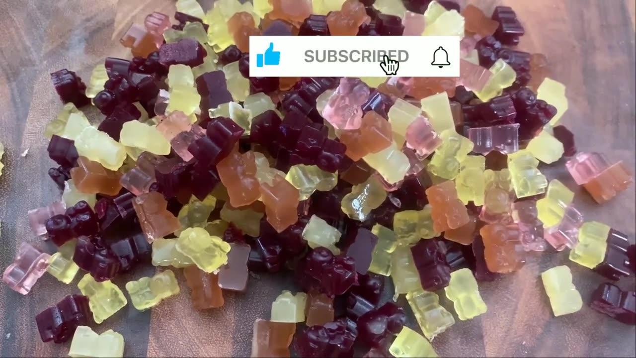 Gummy Bear Candies Made Healthy