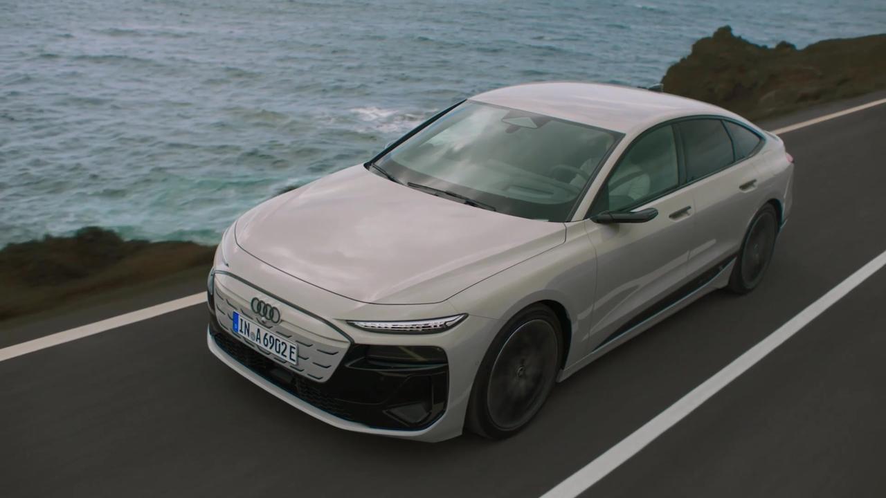 The new Audi A6 Sportback e-tron performance Driving Video