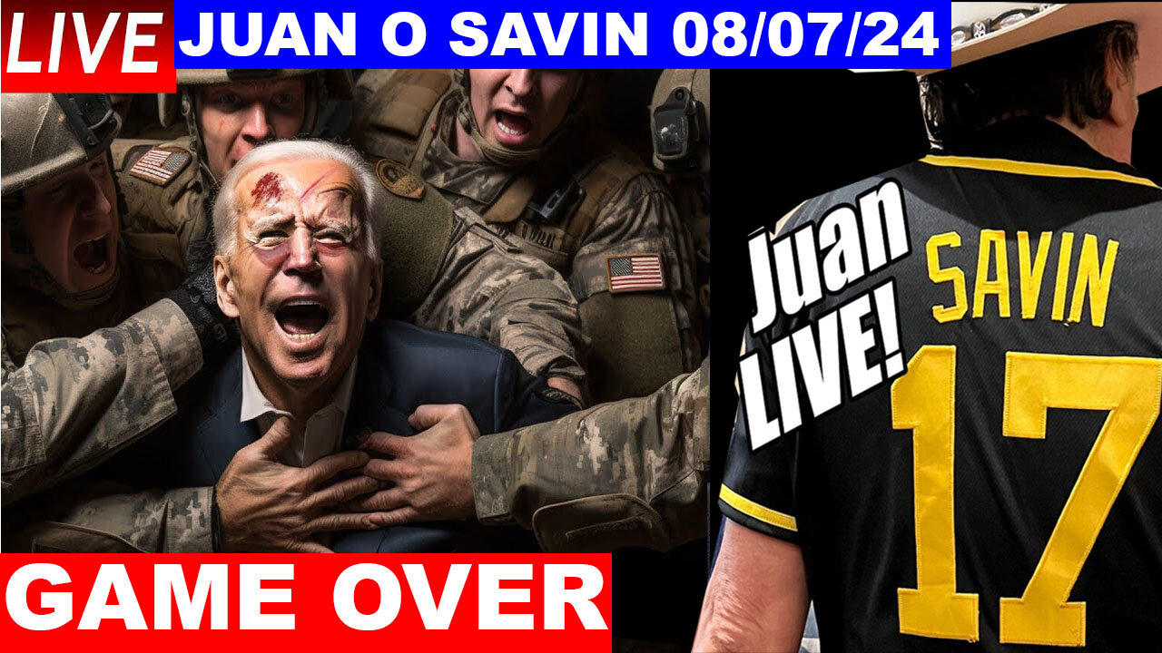 Juan O Savin & David Nino Bombshell 08/07/24 🔴 Big Reveal About Us Military 🔴 Benjamin Fulford