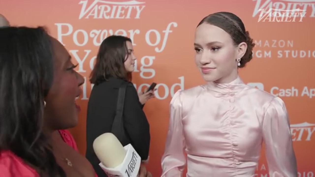 Chloe Coleman arrives at Variety’s Power of Young Hollywood