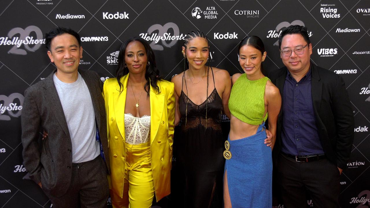 Nichelle Hines, Alexandra Shipp, Jamie Chung 2024 HollyShorts Film Festival Opening Night Red Carpet