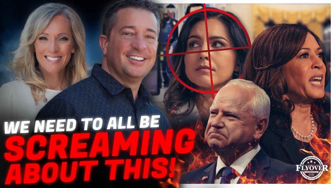 EXCLUSIVE SCOOP: Tulsi Gabbard on Terror Watchlist, Protestors in U.K., Kamala/Walz Campaign - Breanna Morello; The Power That G