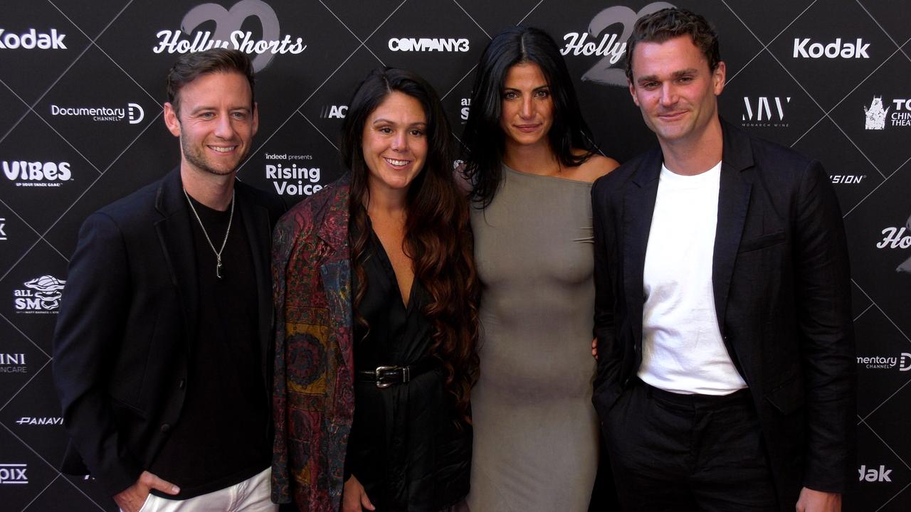 Mike O'Brien, Krista Minto, Gabriella Piazza, Blake Rice 2024 HollyShorts Opening Night