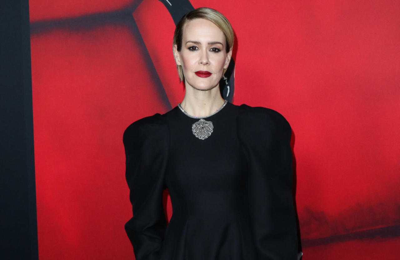 Sarah Paulson can't watch horror movies