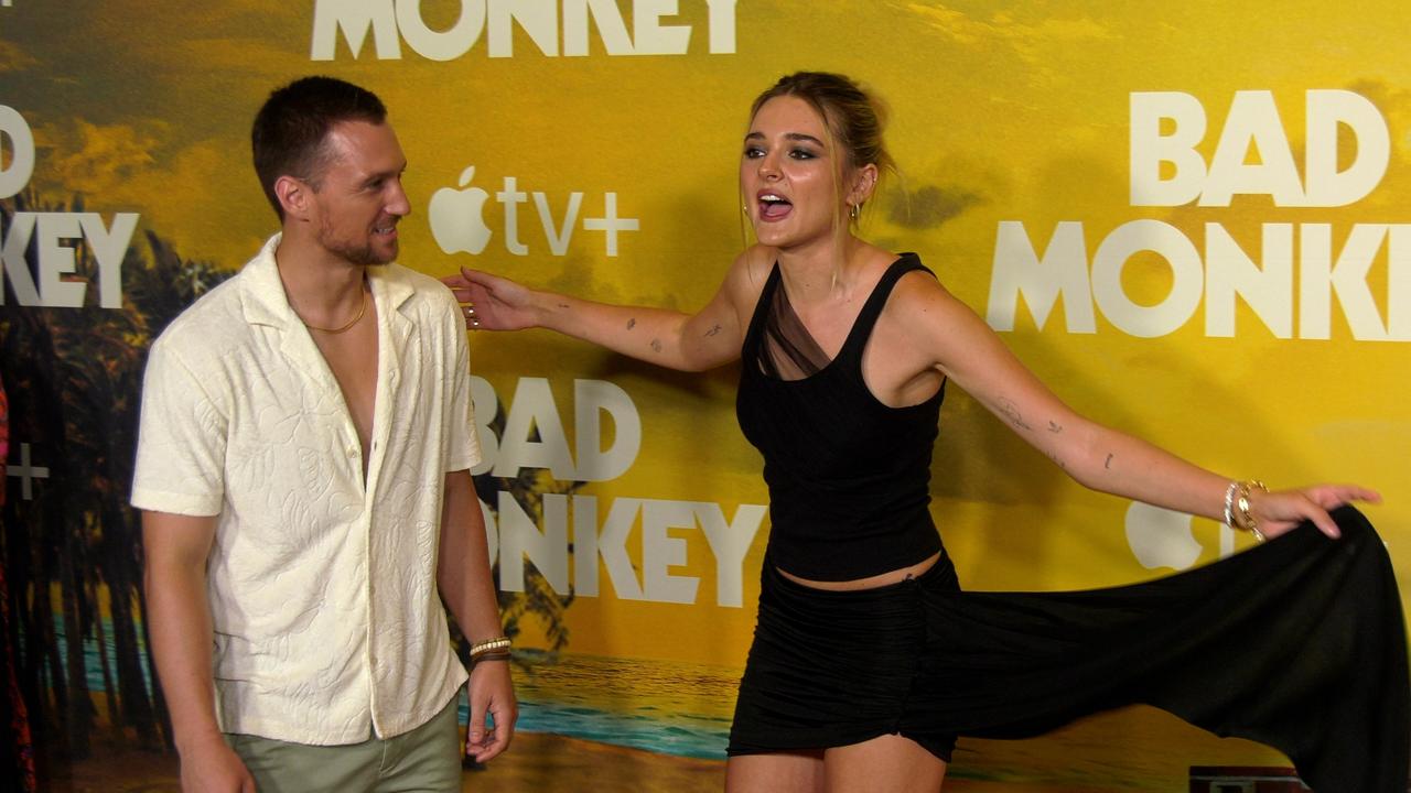 Tyler Picchi and Charlotte Lawrence 'Bad Monkey' World Premiere Red Carpet