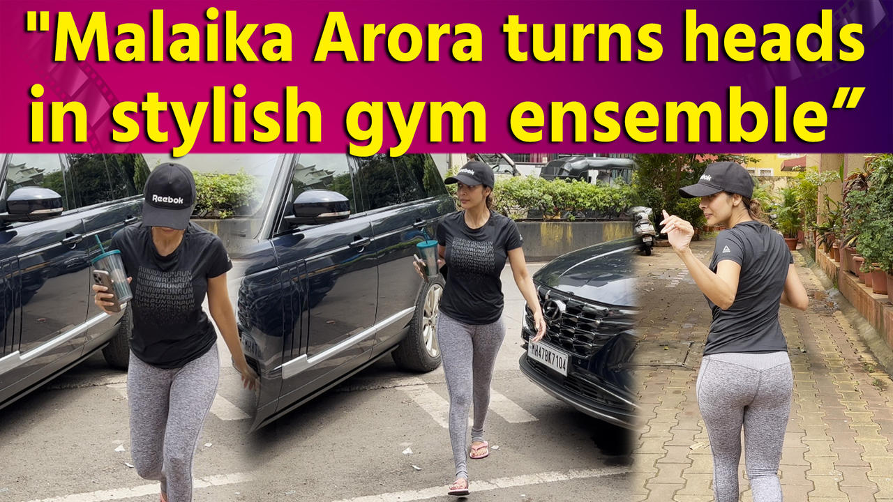 Malaika Arora's rocking a chic and sporty outfit that's got everyone talking!