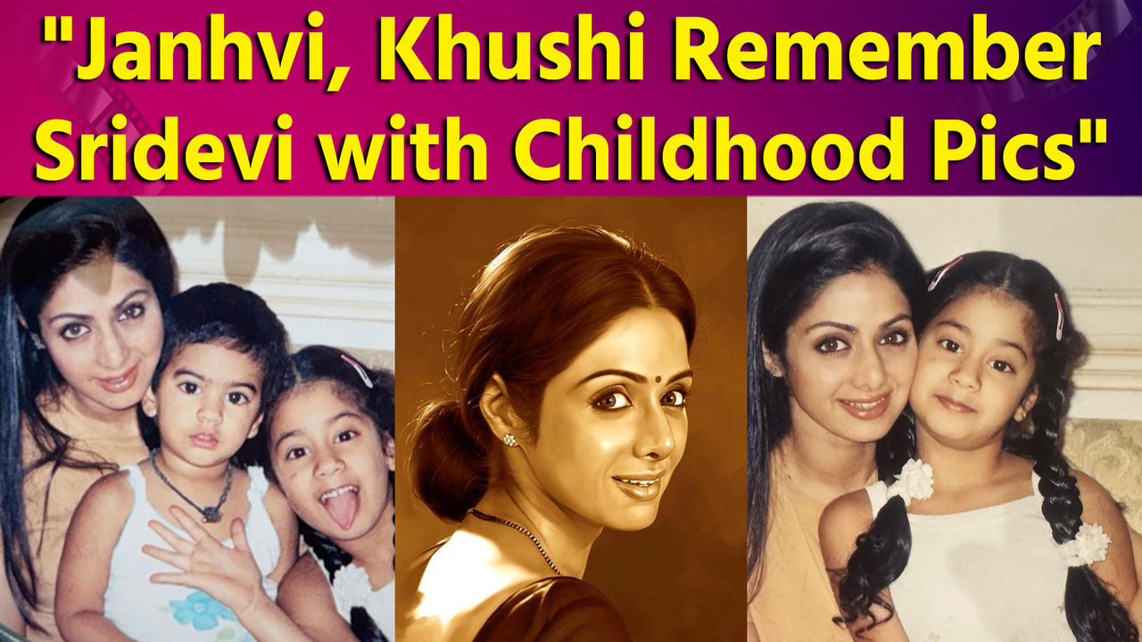 On Sridevi's birthday, Janhvi-Khushi shared childhood photos, husband Boney  also remembered her