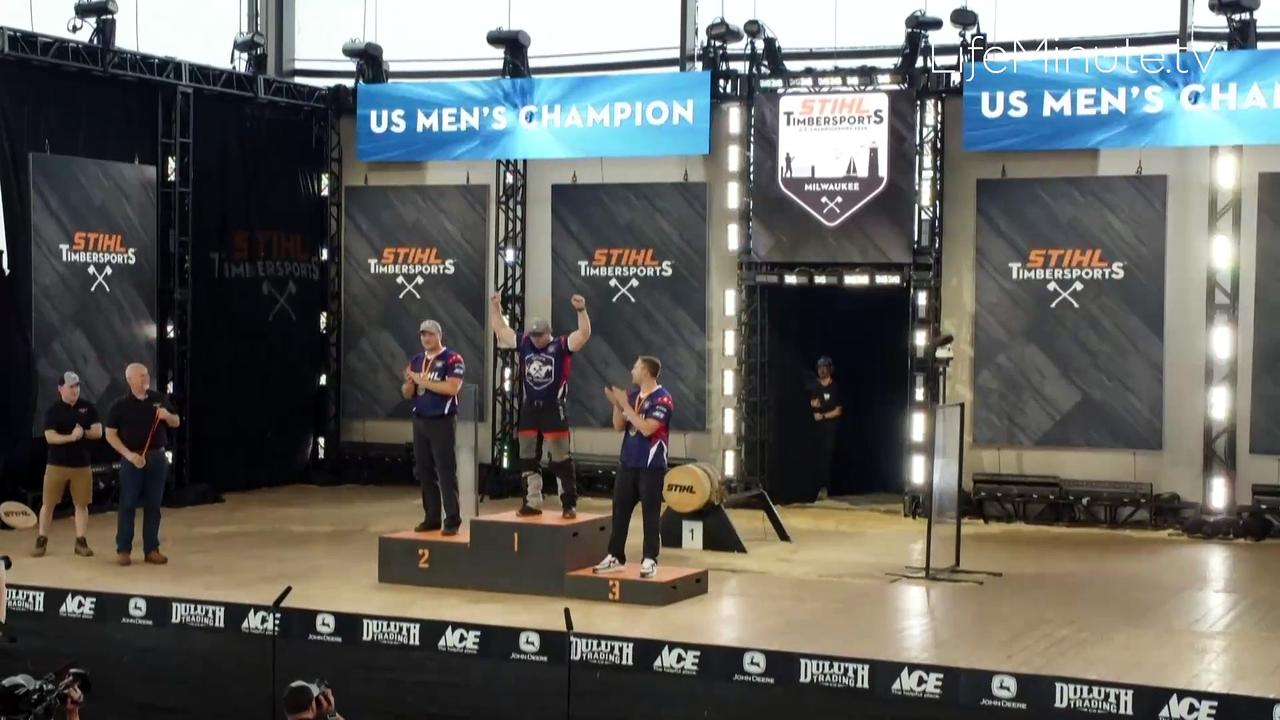 Two World Records Smashed at STIHL TIMBERSPORTS 2024 U.S. Championship in Milwaukee