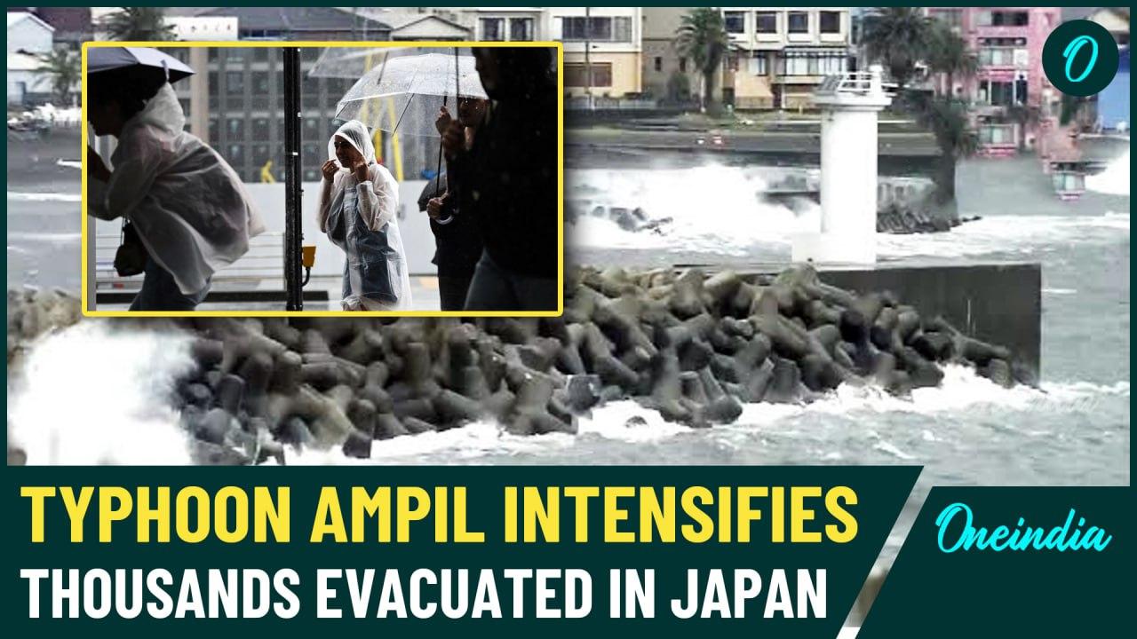 Typhoon Ampil Ravages Japan: Massive - One News Page VIDEO