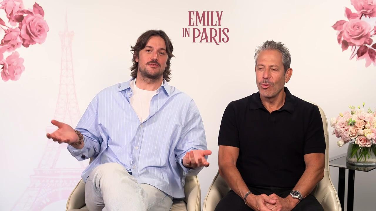 Lucas Bravo and Darren Star talk love triangle in ‘Emily in Paris’