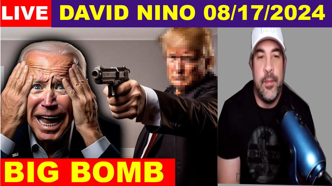 DAVID NINO BOMBSHELL 08.17.24 🔴 X22 Report 🔴 SG Anon 🔴 Phil Godlewski 🔴 Juan O Savin