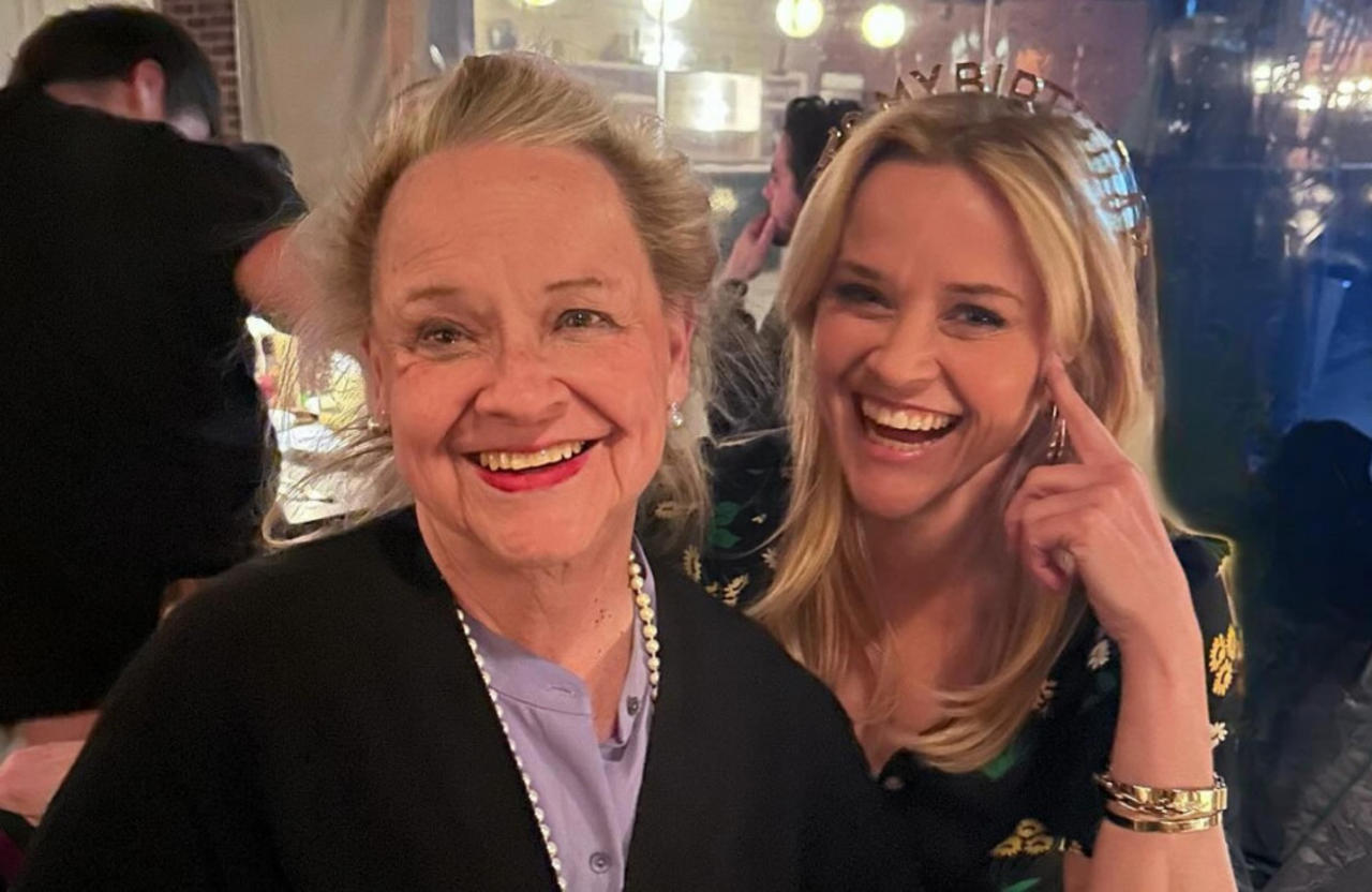 Reese Witherspoon has thanked her 'amazing' mother as she marked her birthday