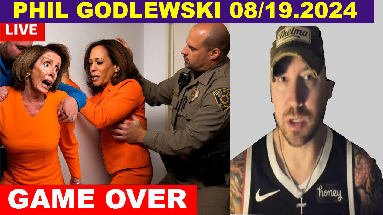 Phil Godlewski Bombshell 08/19/2024 🔴 The Storm Is Coming 🔴 X22 Report 🔴 Derek Johnson