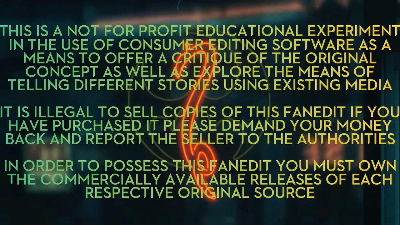 Marvel IRON FIST (I M M O R T A L  Cut) copyright disclaimer/ opening