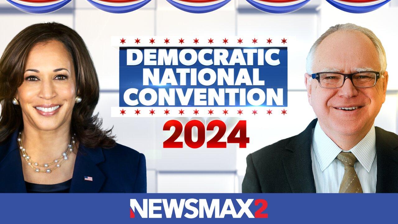 LIVE: The Democratic National Convention - Night 3 Coverage | NEWSMAX2